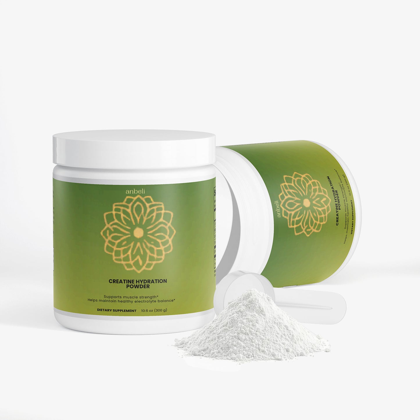 Anbeli Creatine Monohydrate Hydration Powder | Performance & Recovery