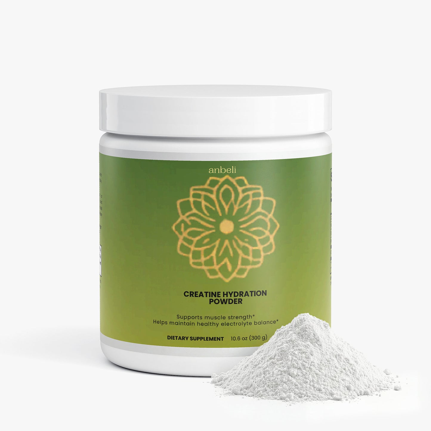Anbeli Creatine Monohydrate Hydration Powder | Performance & Recovery