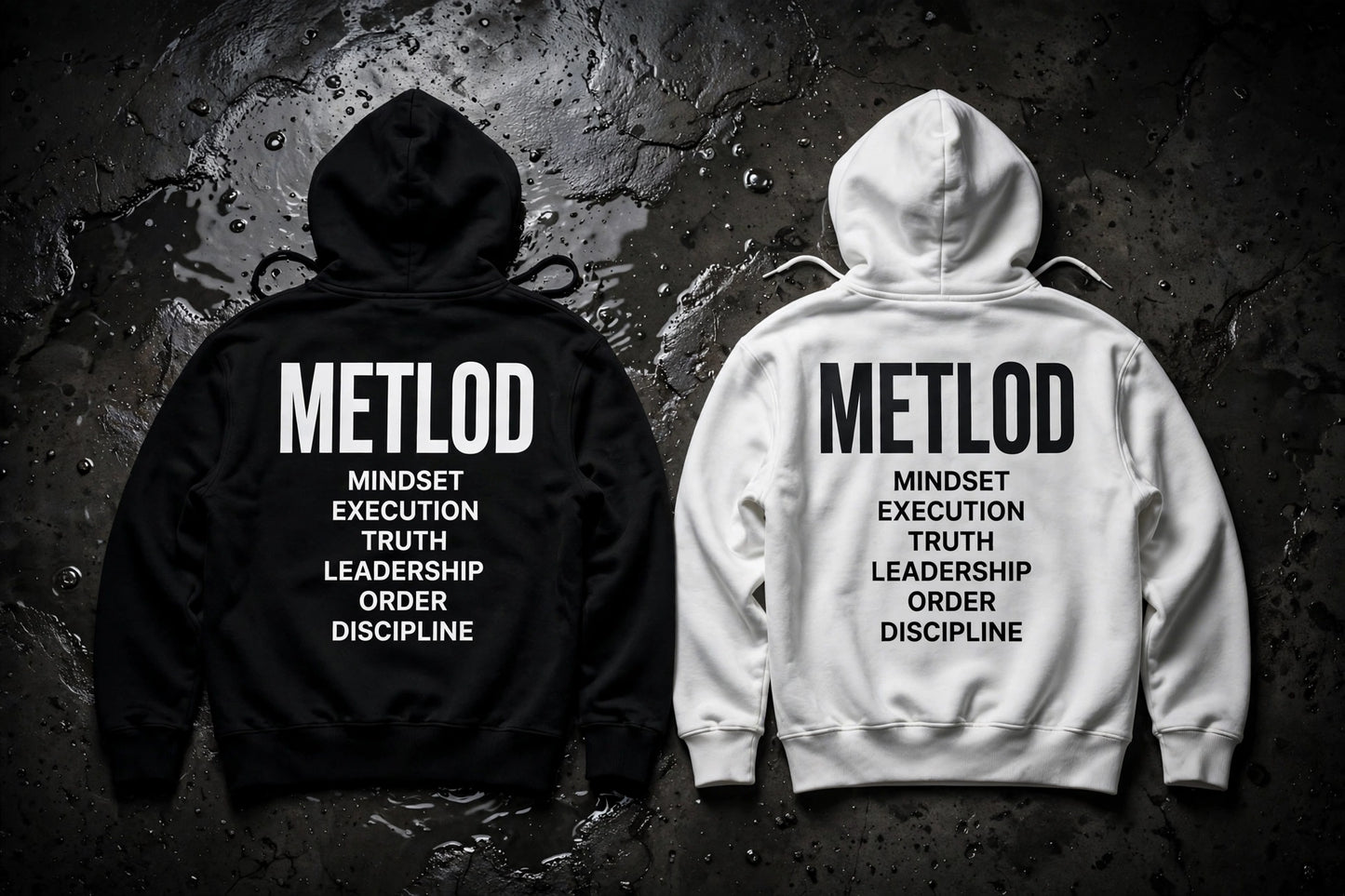 METLOD 1327 - Premium Heavyweight Hoodie - Black Edition